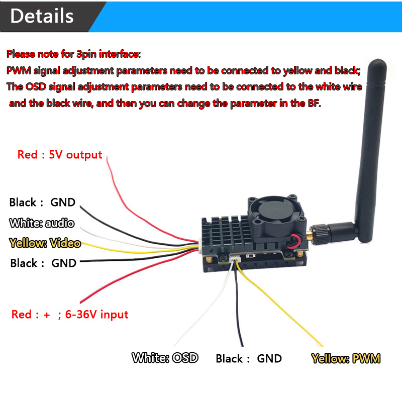 RXCRC 5.8GHz 48CH süper güç 20 - Foxeer Reaper Extreme 2.5W Vtx incelemesi ve fiyatı